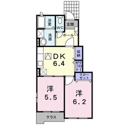 セリーノ・カーサ　Bの物件間取画像